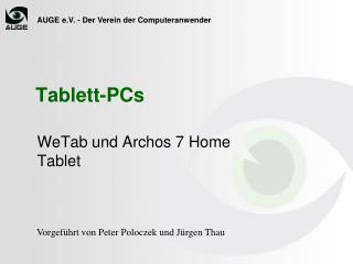 Tablett-PCs