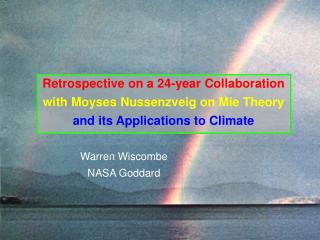 Warren Wiscombe NASA Goddard