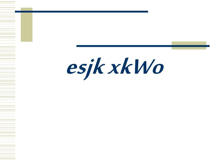 esjk xkwo