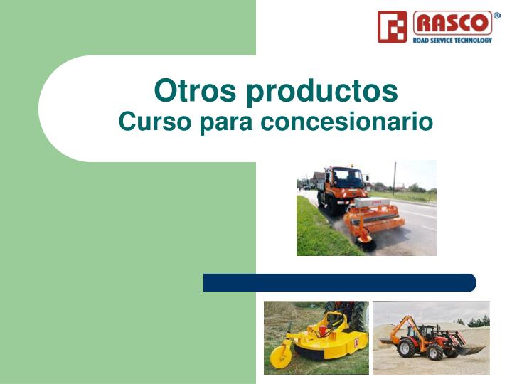 otros productos curso para concesionario