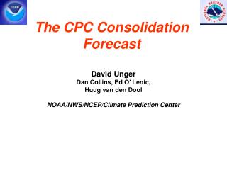 The CPC Consolidation Forecast