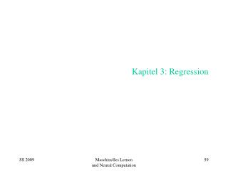 kapitel 3 regression