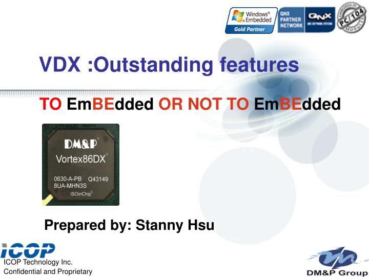 vdx outstanding features