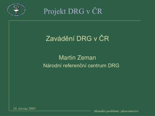 projekt drg v r