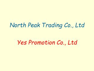 North Peak Trading Co., Ltd