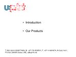 Introduction Our Products - slide 1