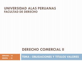 derecho comercial ii