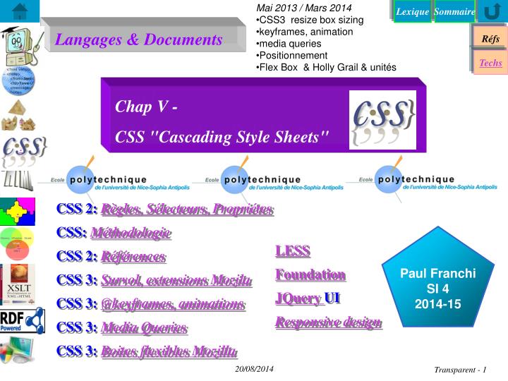 chap v css cascading style sheets
