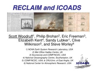 RECLAIM and ICOADS