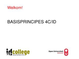 basisprincipes 4c id