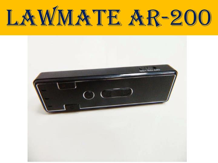 lawmate ar 200