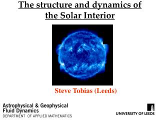 The structure and dynamics of the Solar Interior