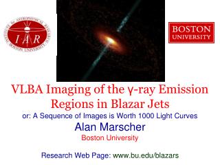 VLBA Imaging of the ? -ray Emission Regions in Blazar Jets