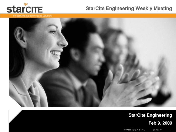 starcite engineering weekly meeting