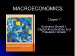 MACROECONOMICS