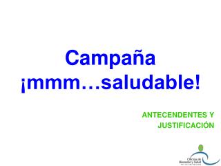 campa a mmm saludable