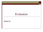 Evaluation - slide 1