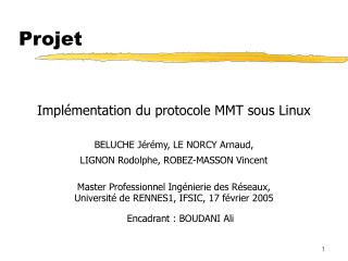 projet