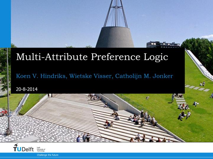 multi attribute preference logic