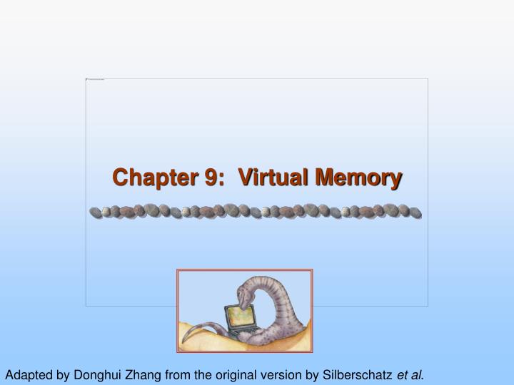 chapter 9 virtual memory