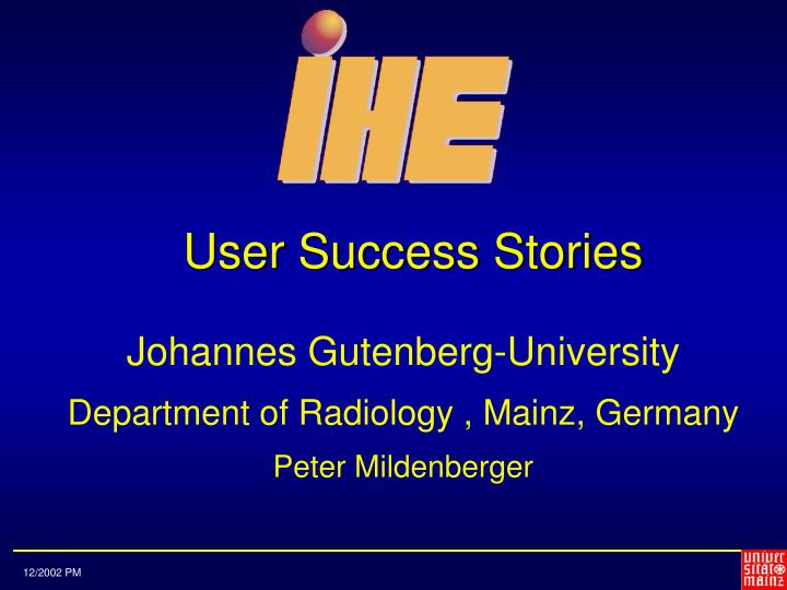 user success stories