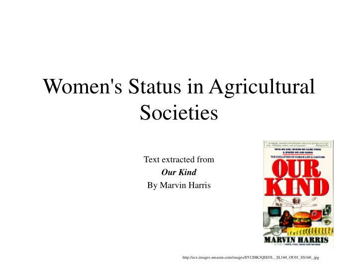 women s status in agricultural societies