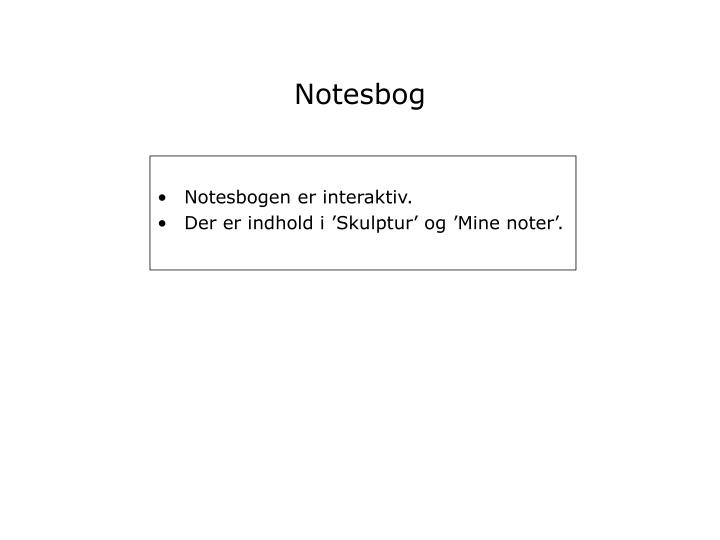 notesbog