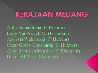 kerajaan medang