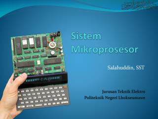 sist e m mikroprosesor