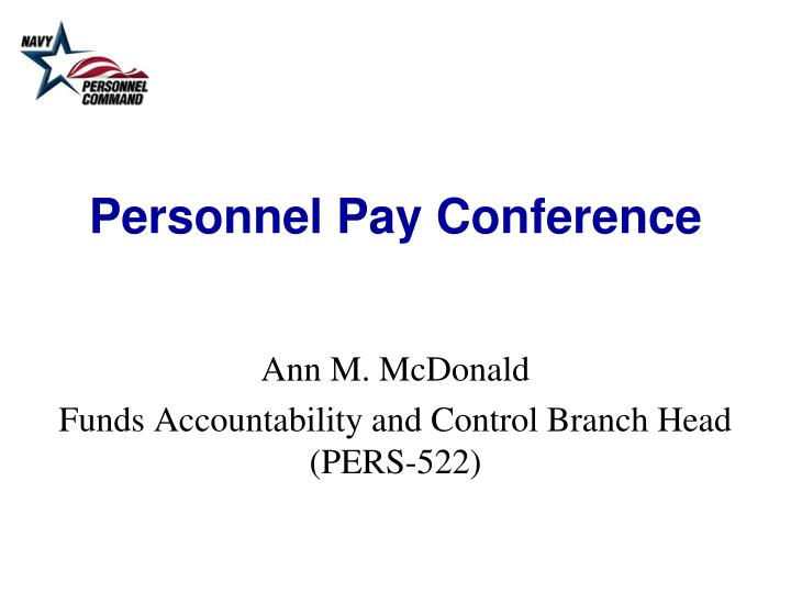 personnel pay conference