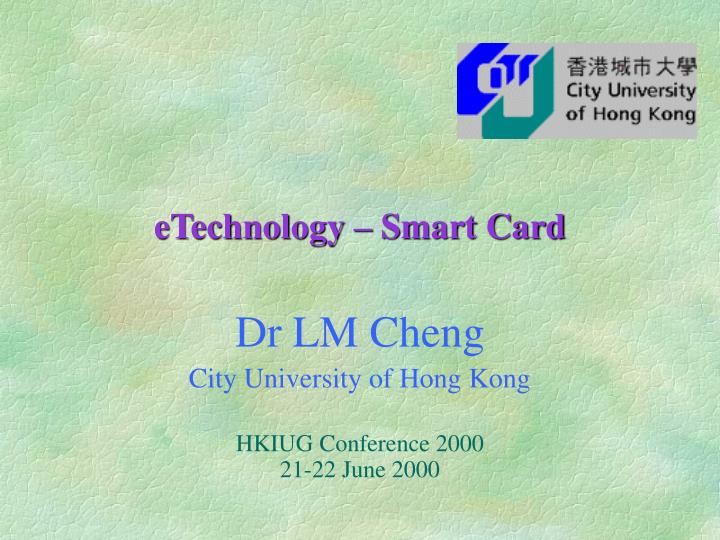 etechnology smart card