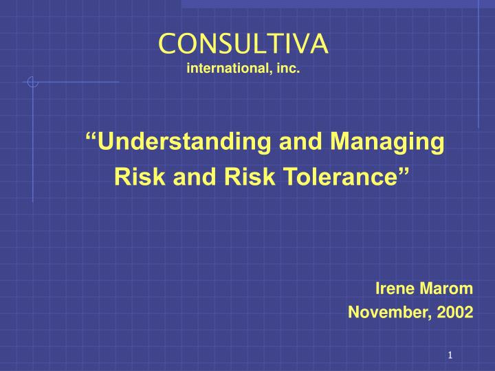 consultiva international inc