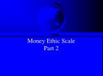 Money Ethic Scale Part 2