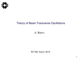 Theory of Beam Transverse Oscillations