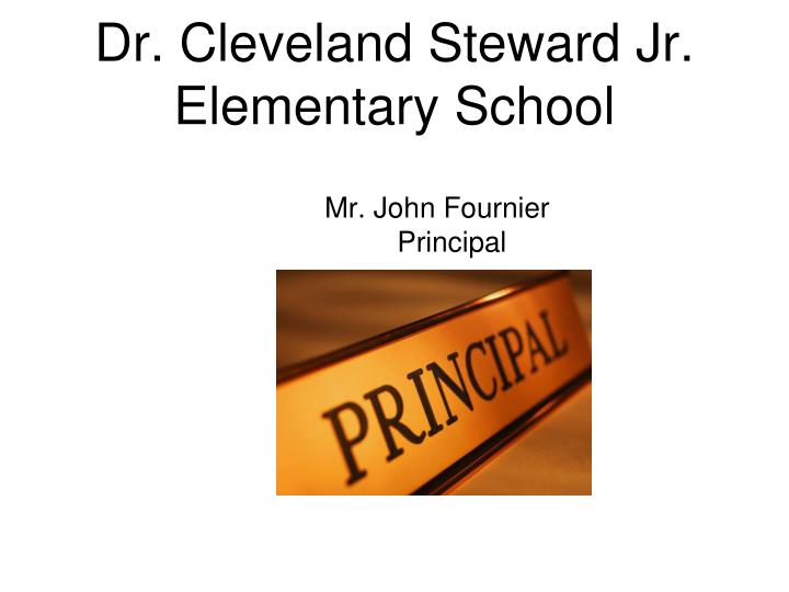 dr cleveland steward jr elementary school