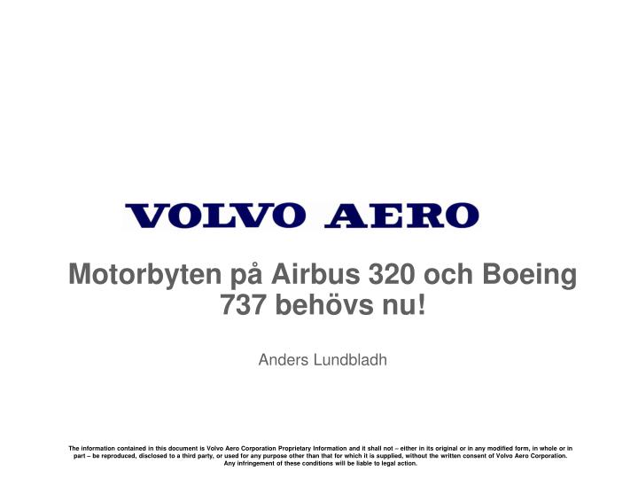 motorbyten p airbus 320 och boeing 737 beh vs nu anders lundbladh