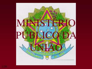 minist rio p blico da uni o