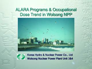 ALARA Programs &amp; Occupational Dose Trend in Wolsong NPP