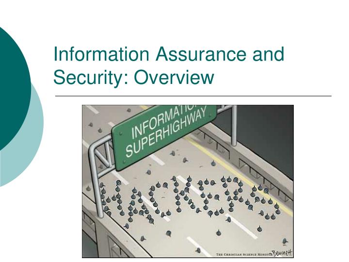 information assurance and security overview