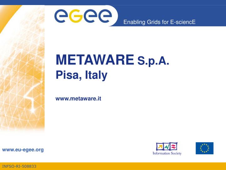 metaware s p a pisa italy www metaware it