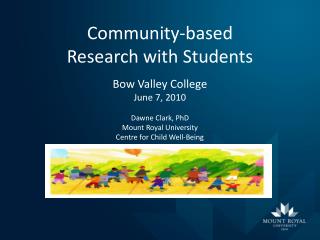 Community-based Research with Students
