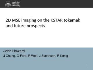 2D MSE imaging on the KSTAR tokamak and future prospects