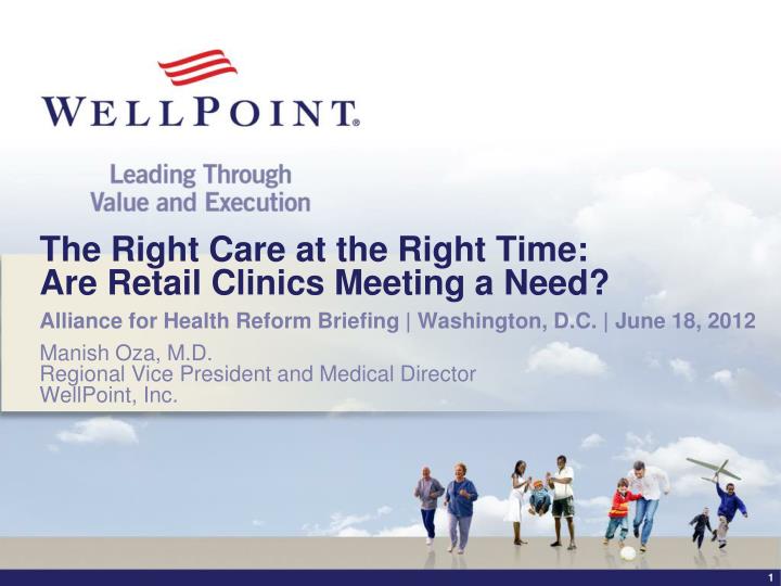 the right care at the right time are retail clinics meeting a need