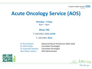 Acute Oncology Service (AOS)