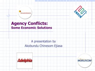 Agency Conflicts: Some Economic Solutions