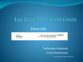 Eye Dose Threshold Limits