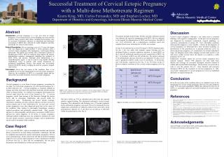 Successful Treatment of Cervical Ectopic Pregnancy with a Multi-dose Methotrexate Regimen