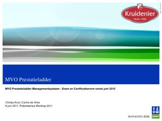 mvo prestatieladder