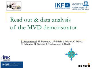 Read out &amp; data analysis of the MVD demonstrator