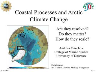 Coastal Processes and Arctic Climate Change